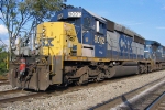 CSX 8092 at the depot